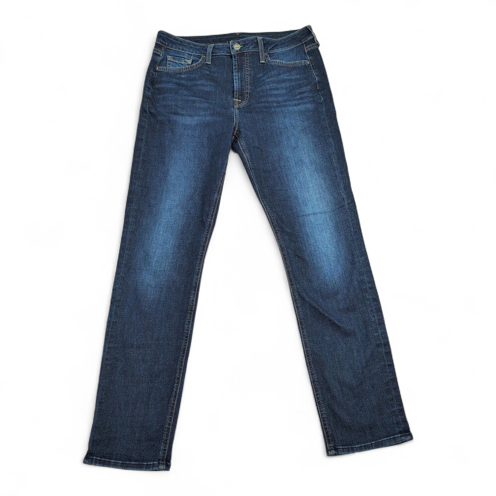 7 For All Mankind Jen 7 Slim Boyfriend‎ Jeans Size 8 Dark Wash